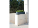 Herstera Pflanzentopf Metal Planter Balcony, Anthrazit