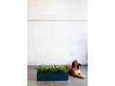 Herstera Pflanzentopf Metal Planter Balcony, Anthrazit