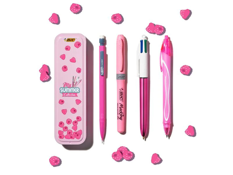 BIC Geschenkset Summer pink Box 4-teilig