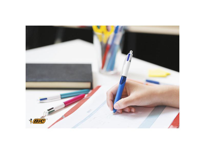 BIC Kugelschreiber 4 Colours Grip 0.32 mm, 1 Stück