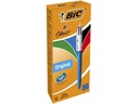 BIC Kugelschreiber 4 Colours Original 0.32 mm 12 Stück