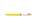 BIC Kugelschreiber 4 Colours Sun 0.32 mm, 1 Stück, Gelb