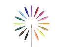 BIC Kugelschreiber Cristal Multi Colour 0.3 mm, 15 Stück