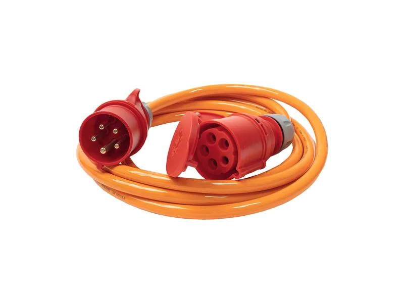 STEFFEN Verlängerungskabel EPR-PUR CEE32/5 - CEE32/5 Orange, 30 m