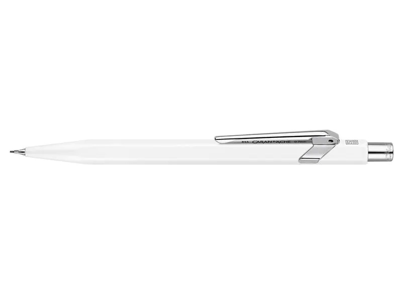 Caran d'Ache Druckbleistift 844 0.7 mm, Weiss