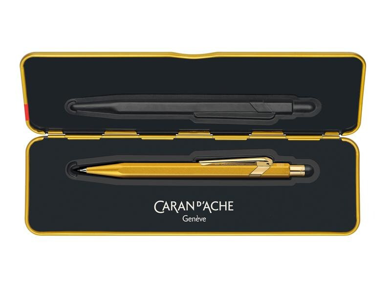 Caran d'Ache Druckbleistift 844 Goldbar 0.7 mm, Gold
