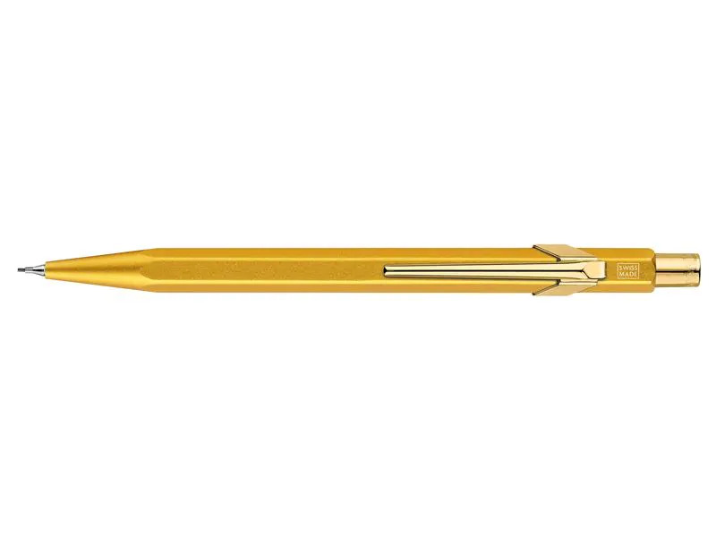 Caran d'Ache Druckbleistift 844 Goldbar 0.7 mm, Gold