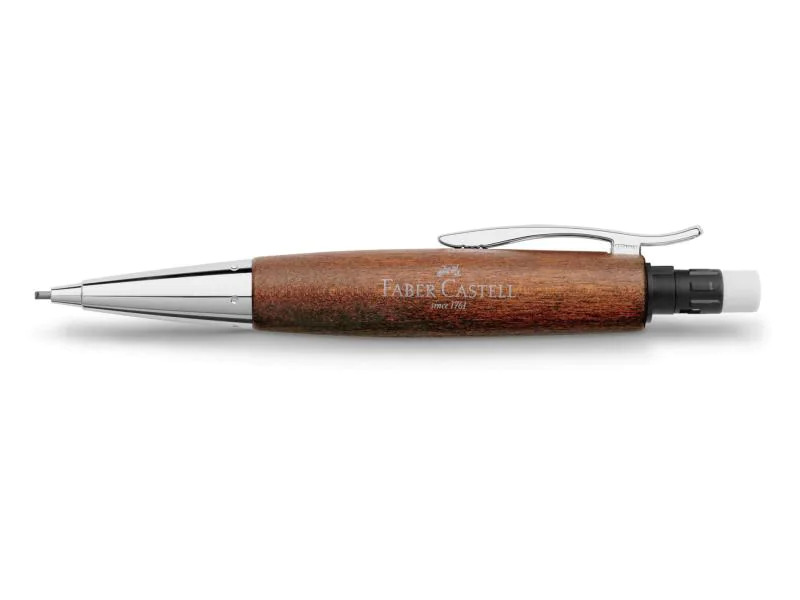 Faber-Castell Drehbleistift e-motion 1.4 mm, Birnbaum Braun