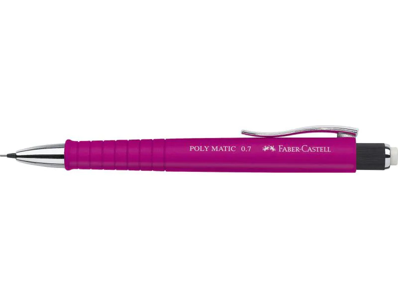 Faber-Castell Druckbleistift Poly Matic 0.7 mm, Pink