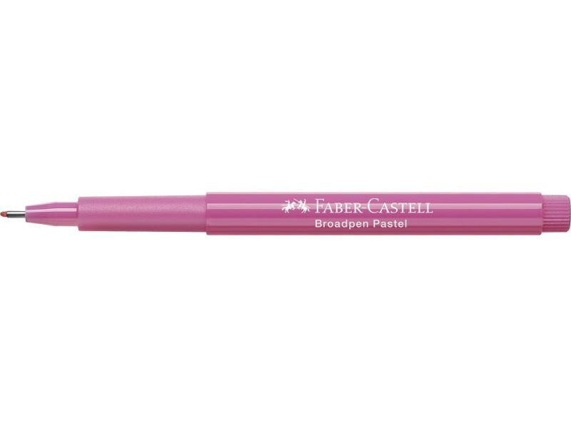 Faber-Castell Fineliner Broadpen 1554 0.8 mm, Purpurrosa