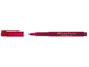 Faber-Castell Fineliner Broadpen 1554 0.8 mm, Rot