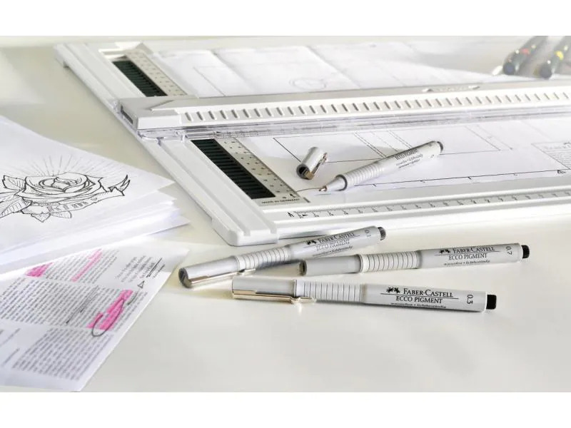Faber-Castell Fineliner Ecco Pigment 4er Set