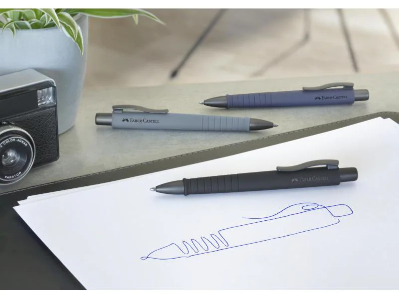 Faber-Castell Kugelschreiber Poly Ball Urban  XB, Navy Blue
