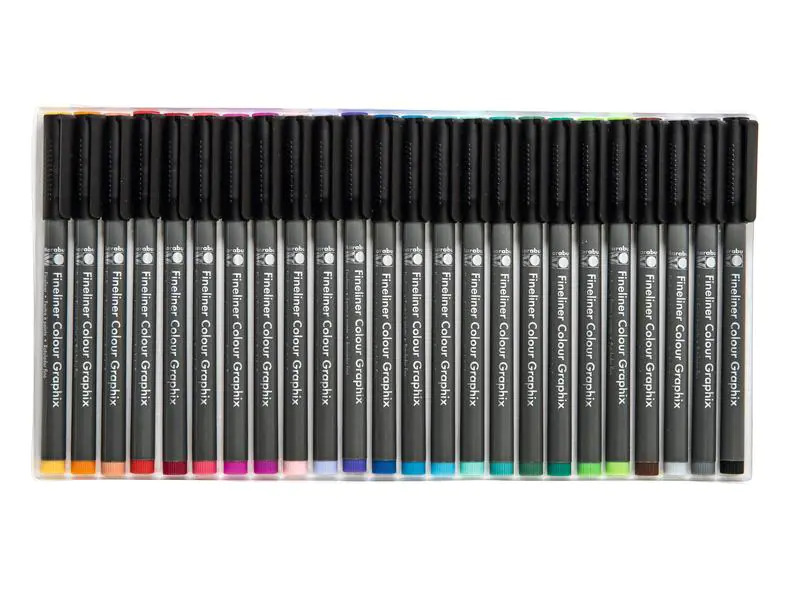 Marabu Fineliner Graphix Hypnotize 0.5 mm, 24 Stück