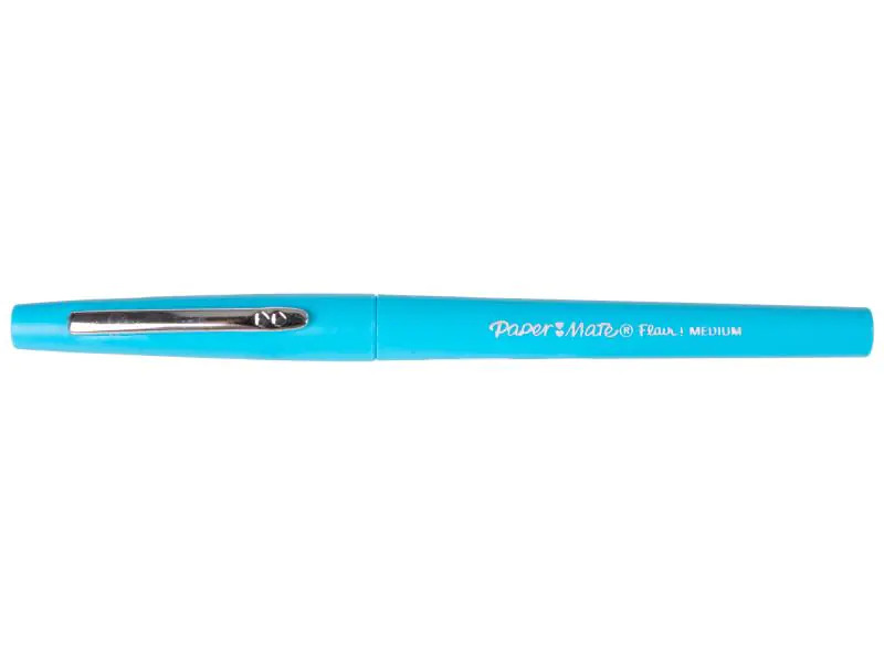Paper Mate Fineliner Flair 1 mm, Türkis, 12 Stück