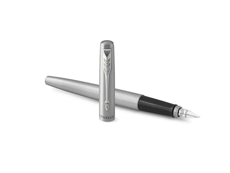 Parker Füllfederhalter DuoSet Parker Jotter Edelstahl C.C. Schwarz