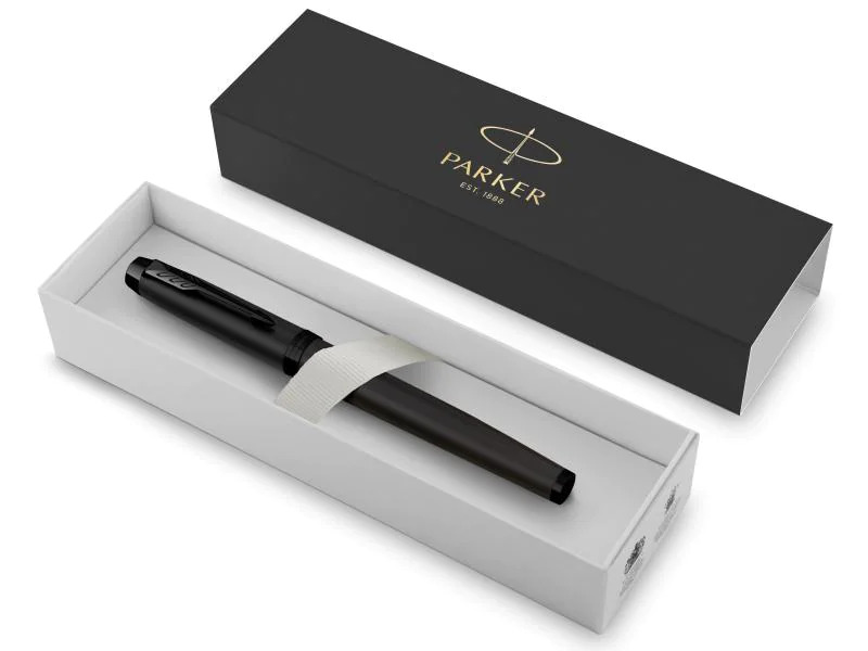 Parker Füllfederhalter IM Achromatic, M, Mattschwarz