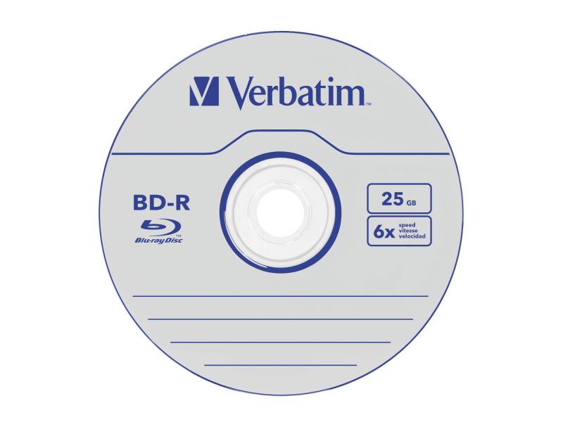 Verbatim BD-R 25 GB, Spindel (50 Stück)