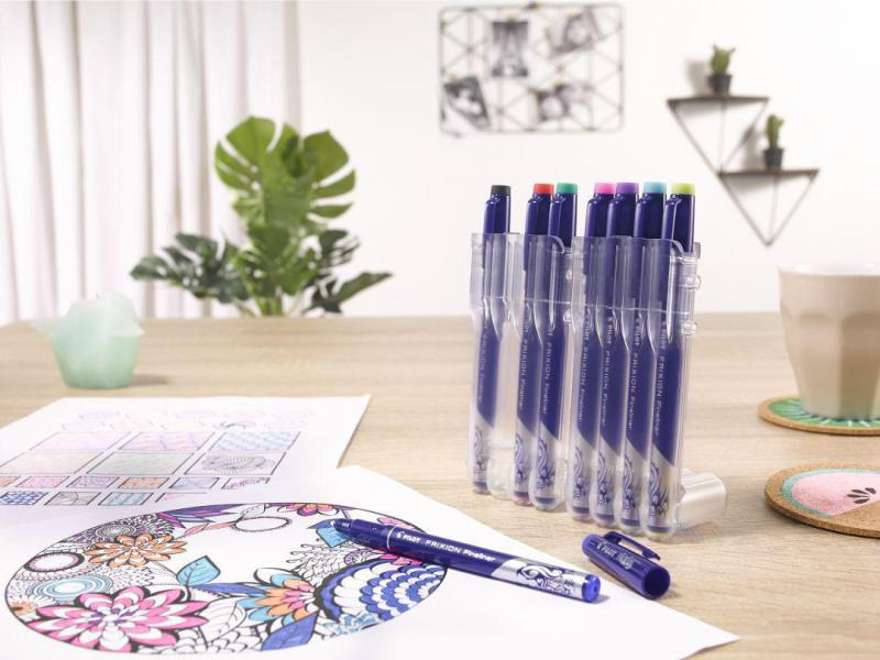 Pilot Fineliner FriXion Evolutive Set Feine Spitze, 8 Farben