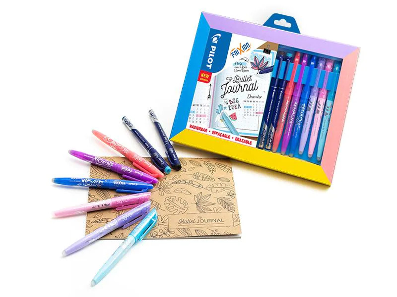 Pilot Geschenkset FriXion Bullet Journal Gift Box 9-teilig