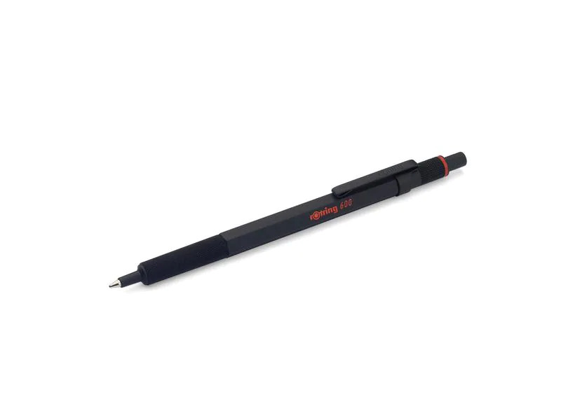 Rotring Kugelschreiber 600 Medium (M), Schwarz