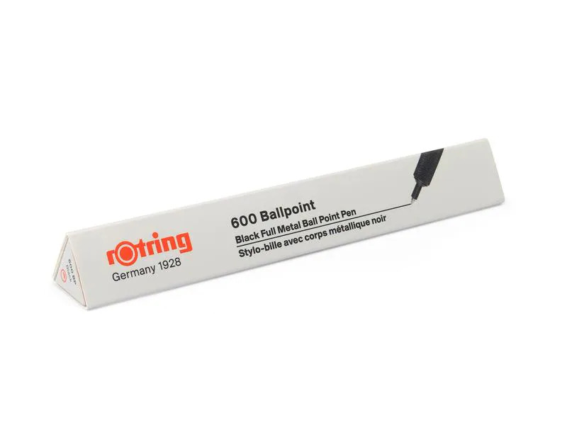 Rotring Kugelschreiber 600 Medium (M), Schwarz