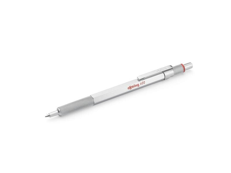 Rotring Kugelschreiber 600 Medium (M), Silber