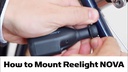 Reelight Velolampe Nova Rücklicht Sattelrohrmontage
