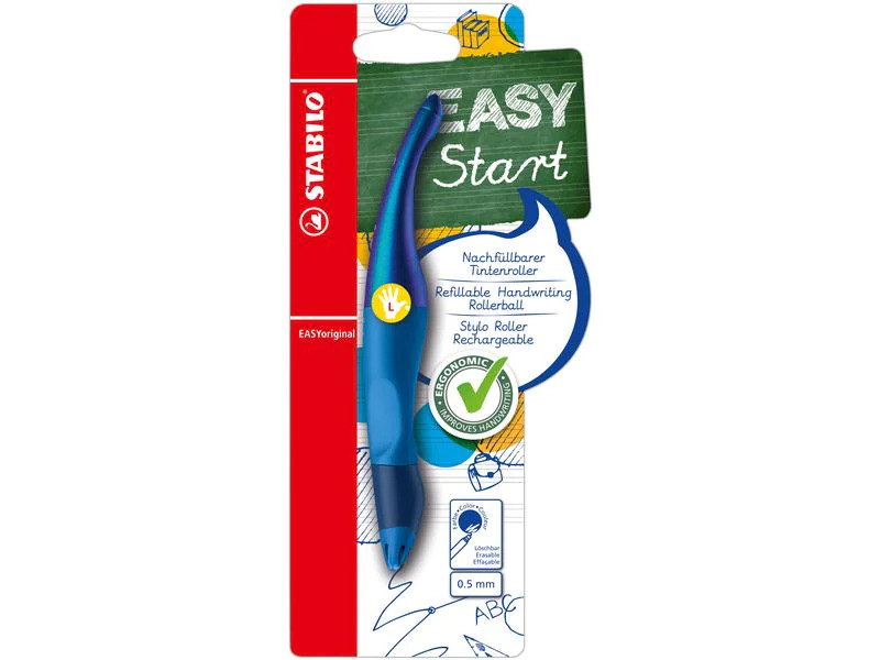 STABILO Tintenroller EASYoriginal Holograph Linkshänder, Blau/Grün