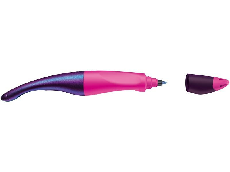 STABILO Tintenroller EASYoriginal Holograph Linkshänder, Blau/Rosa