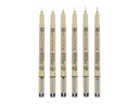 Sakura Fineliner Pigma Micron 6-teilig
