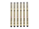 Sakura Fineliner Pigma Micron 6-teilig
