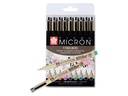 Sakura Fineliner Pigma Micron Bunt, 9 Stifte