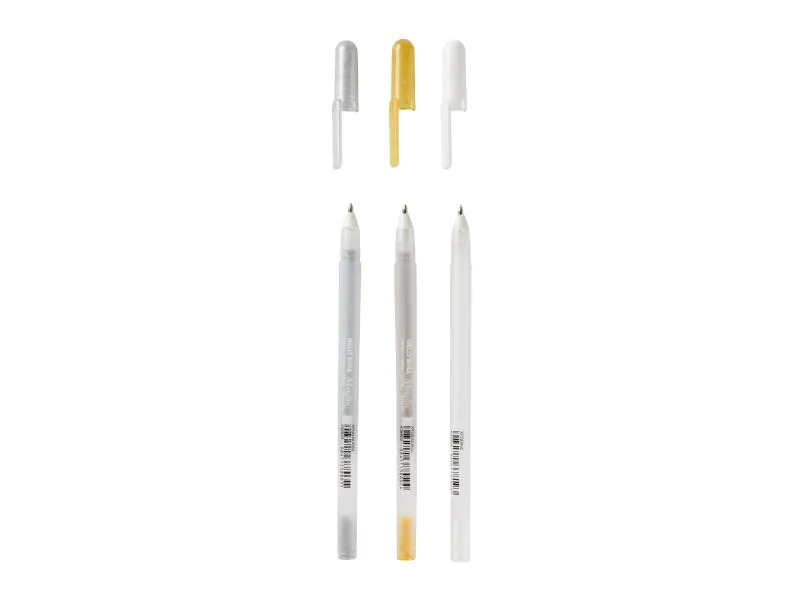 Sakura Gelschreiber Gelly Roll 3er-Set, Mehrfarbig