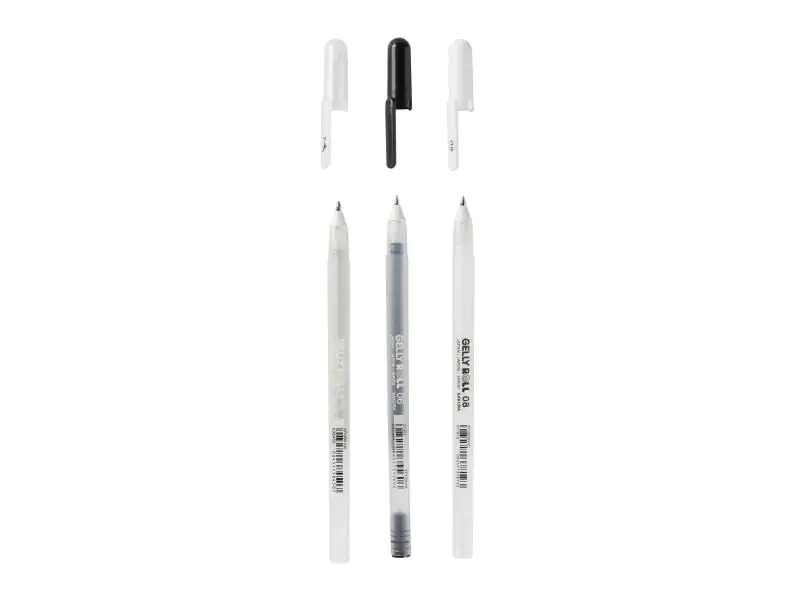 Sakura Gelschreiber Gelly Roll Basic Sparkle 3er-Set