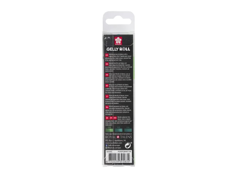 Sakura Gelschreiber Gelly Roll Basic Sparkle 3er-Set