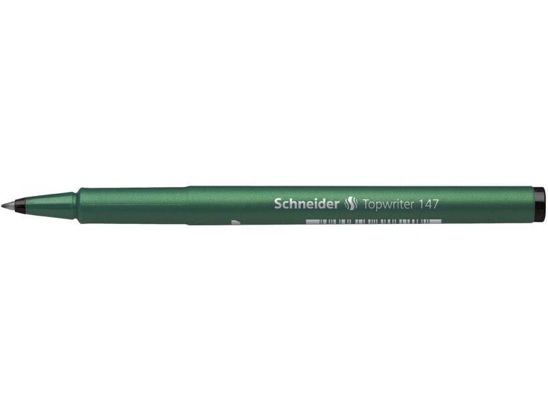 Schneider Fineliner 147 0.6 mm, Schwarz, 10 Stück