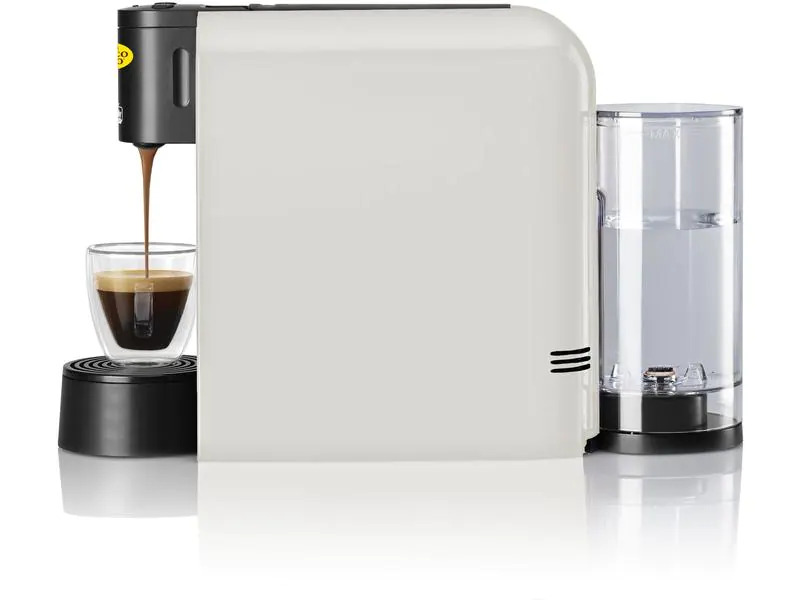 Chicco d'Oro Kapselmaschine Caffitaly S33 Maia, Weiss