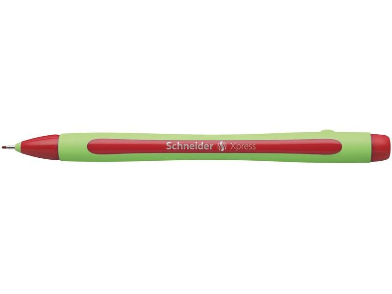 Schneider Fineliner Xpress 0.8 mm, Rot, 10 Stück