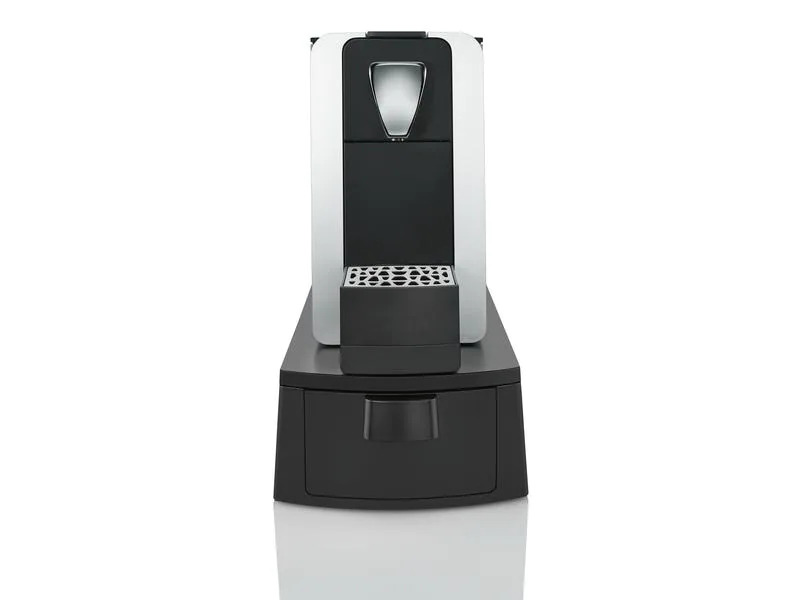 Delizio Kapselmaschine Compact Pro XL Schwarz/Silber