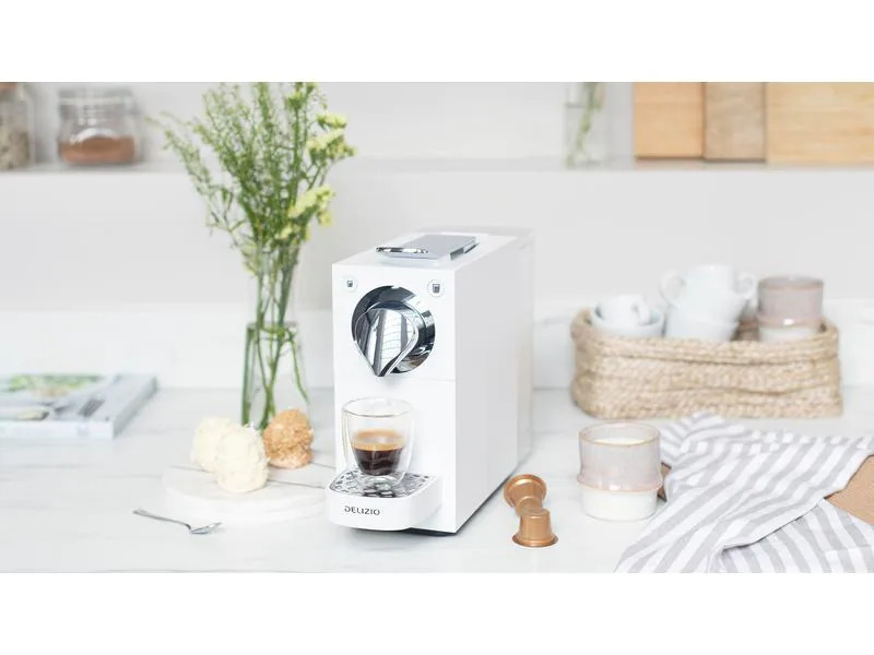 Delizio Kapselmaschine Una Automatic Violett