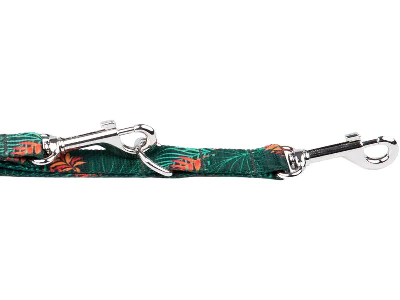 amiplay Hundeleine Be Happy Jungle L, 2.5 cm / 1-2 m, verstellbar