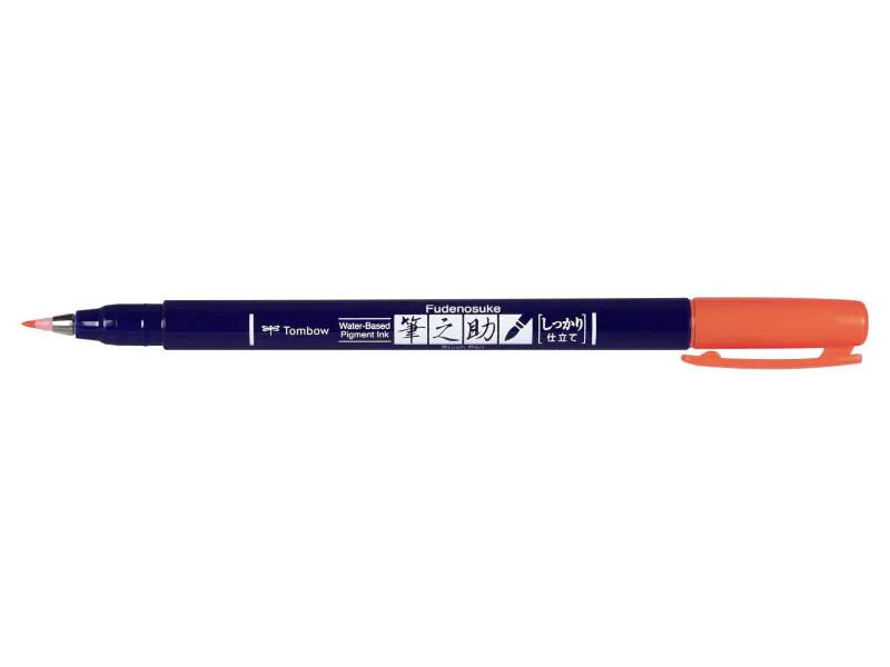 Tombow Fineliner Fudenosuke NEON 6er Set
