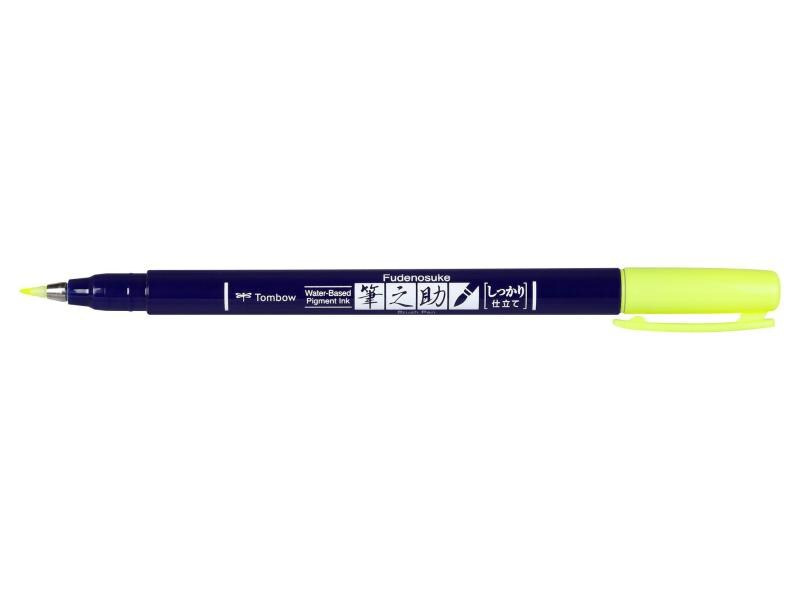 Tombow Fineliner Fudenosuke NEON 6er Set