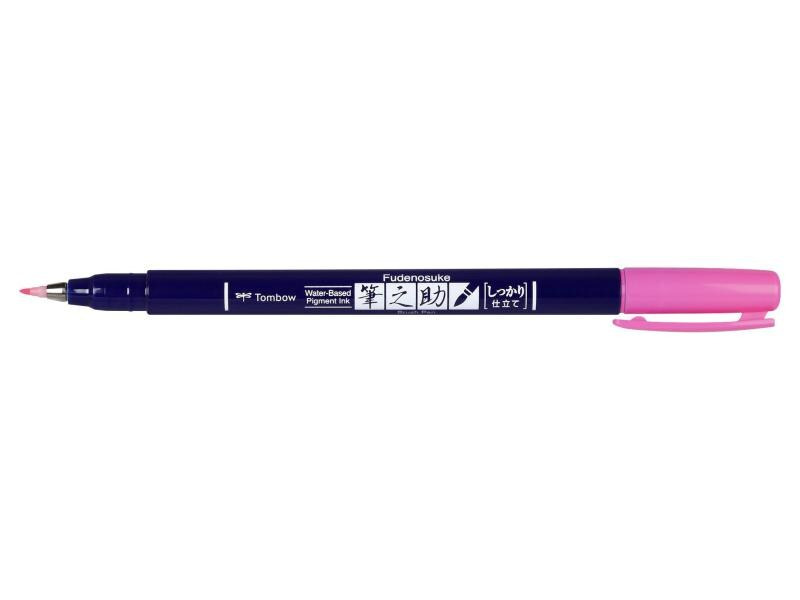 Tombow Fineliner Fudenosuke NEON 6er Set
