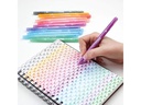 Tombow Fineliner TwinTone Pastels 0.8 mm, 0.3 mm, 12 Stück