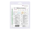Tombow Fineliner TwinTone Pastels 0.8 mm, 0.3 mm, 12 Stück