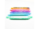 Tombow Fineliner TwinTone Pastels 0.8 mm, 0.3 mm, 12 Stück