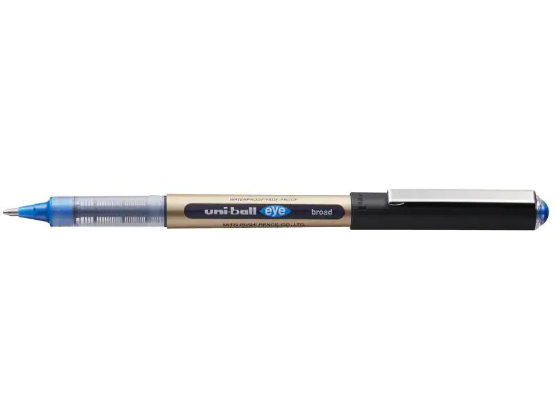 Uni Tintenroller Uniball Eye broad 1 mm, Blau