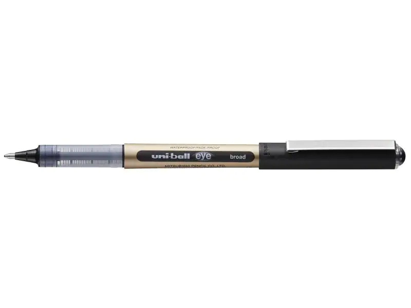 Uni Tintenroller Uniball Eye broad 1 mm, Schwarz